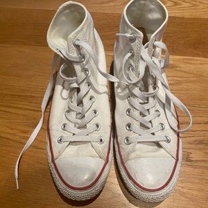 Converse all stars high tops mens size 8